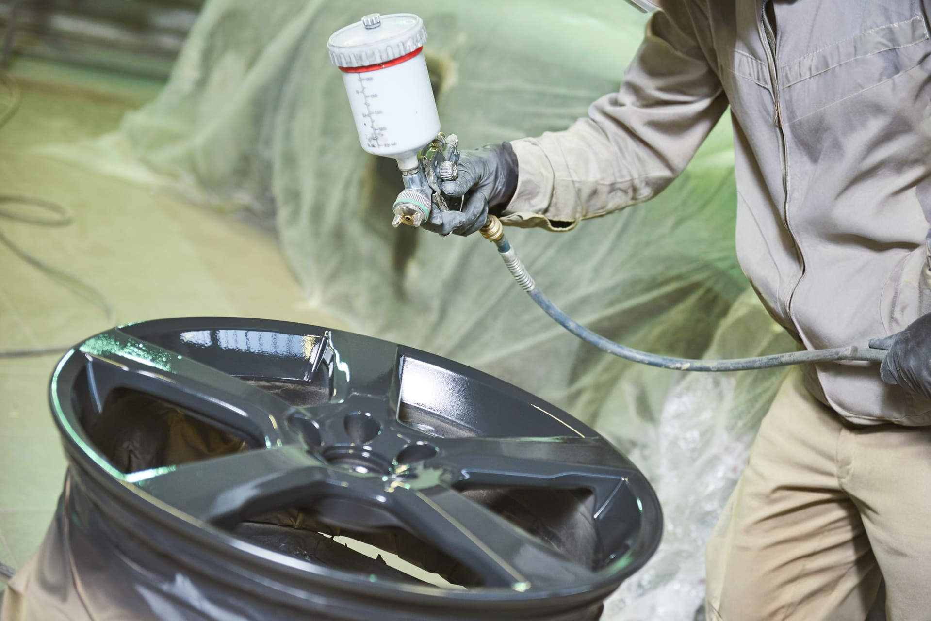 Pintura Roda Automotiva